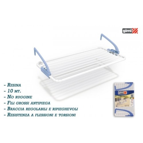 Lo stendibiancheria con struttura...