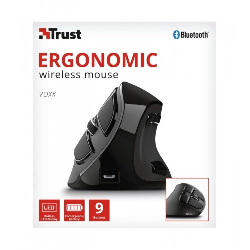 Trust Voxx mouse Wireless a RF + Bluetooth...
