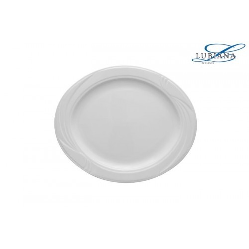 VASSOIO OVALE CM.33 (560) ARCADIA BCO