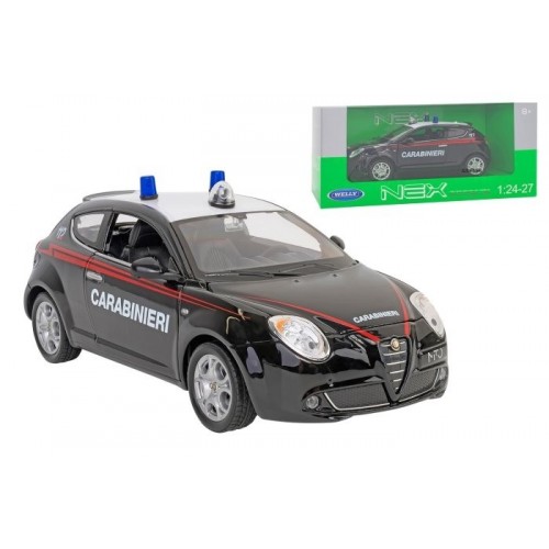AUTO 1:24 WELLY ALFA MITO CARABINIE  38984