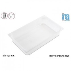 GASTRON.POLIPROP.VASCHETTA GN1/1 H150