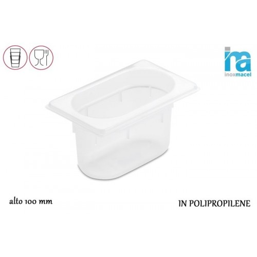 GASTRON.POLIPROP.VASCHETTA GN1/9 H100