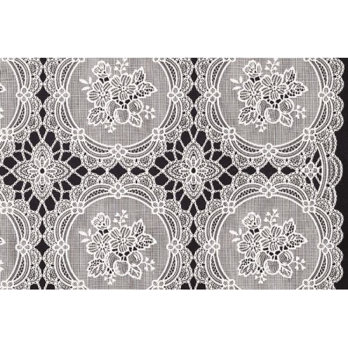 ROTOLO MERLETTO 50 MT.20 TONDO BCO  50010