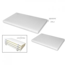 TAGLIERE POLIET.C/FERMO 50X30X2 BCO