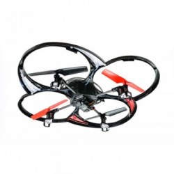 ODS Radiofly Jurassic World - Space Predator // 39 Nero, Rosso 4 rotori 0,3 MP 500 mAh