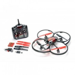 ODS Radiofly Jurassic World - Space Predator // 39 Nero, Rosso 4 rotori 0,3 MP 500 mAh