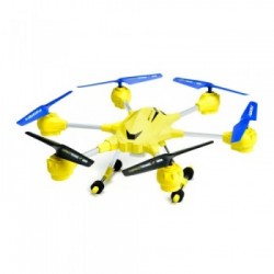 ODS Radiofly - Space Tronic // Mini Nero, Blu, Giallo 6 rotori 2 MP 650 mAh