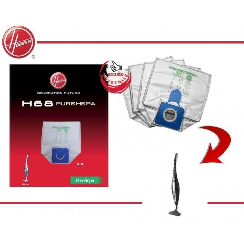 Hoover Confezione SACCHETTI PER SCOPA DIVA