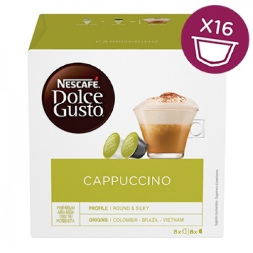 Nescafé Dolce Gusto Cappuccino Capsule caffè 16...