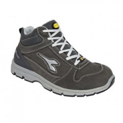 Calzature da lavoro alte S3 RUN HIGH Grigio misura 45 CE EN ISO 20345:2011