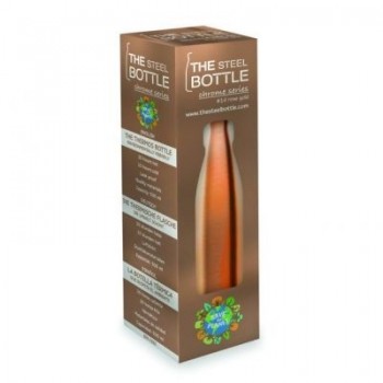 STEEL BOTTLE CHROME ROSE GOLD