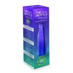 STEEL BOTTLE CHROME BLUE PURPLE