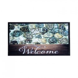 TAPPETO ZERBINO VERTIGO PORFIDO 80X50