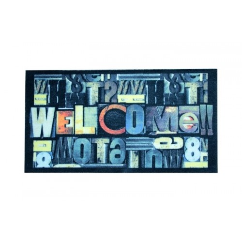 TAPPETO ZERBINO VERTIGO COLOR 80X50