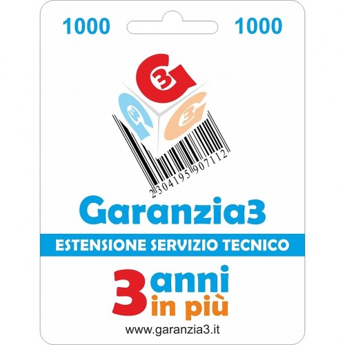 Garanzia3 1000 Virtuale - Estensione...