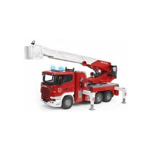 Bruder 03590 - Scania Camion Autoscala, con...