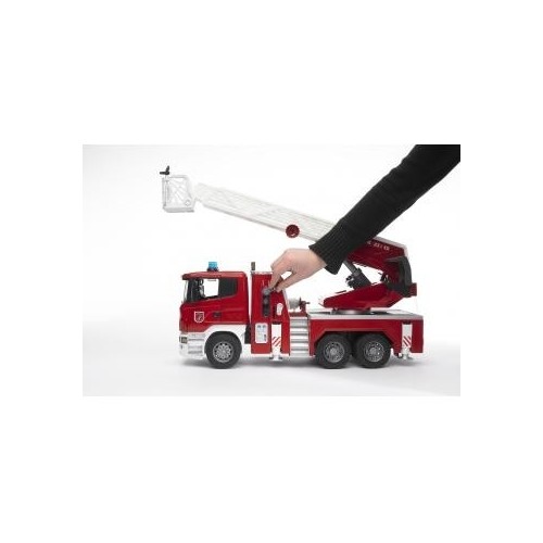Bruder 03590 - Scania Camion Autoscala, con...