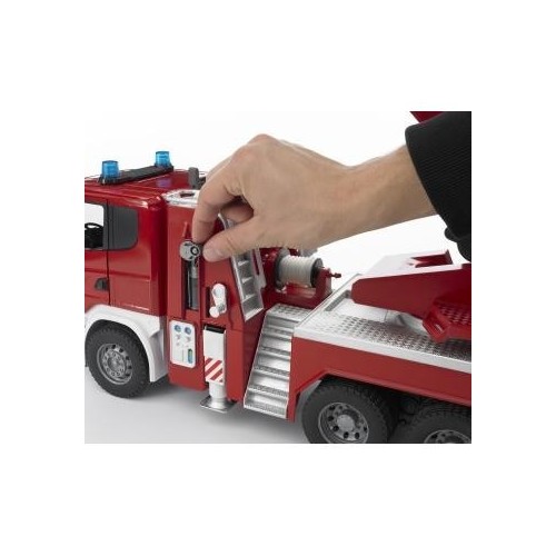 Bruder 03590 - Scania Camion Autoscala, con...