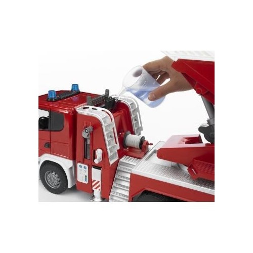 Bruder 03590 - Scania Camion Autoscala, con...