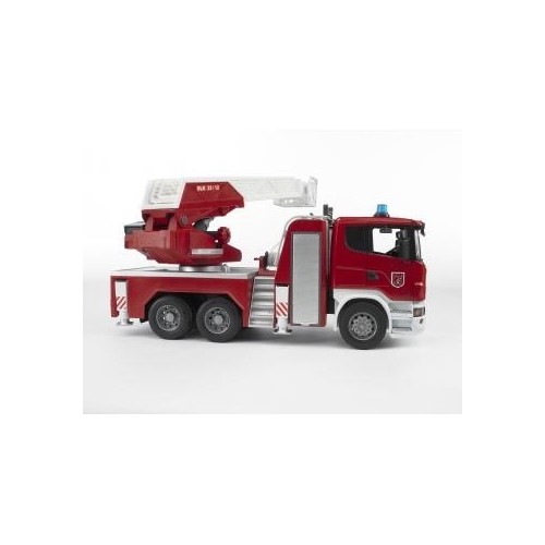 Bruder 03590 - Scania Camion Autoscala, con...