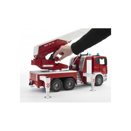 Bruder 03590 - Scania Camion Autoscala, con...