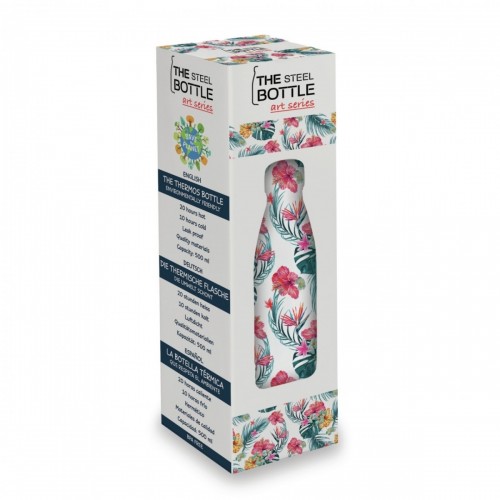 The Steel Bottle Art Series 6 - Exotic Flowers