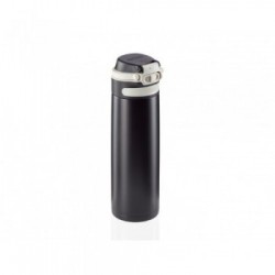 LEIFHEIT 03271 tazza da viaggio Nero Acciaio inossidabile 600 ml
