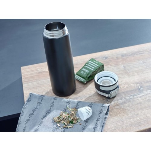 LEIFHEIT 03271 tazza da viaggio Nero Acciaio...