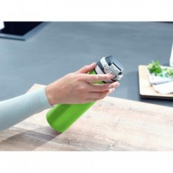LEIFHEIT 03277 tazza da viaggio Nero, Verde Acciaio inossidabile 600 ml