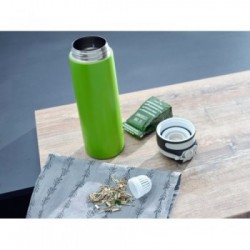 LEIFHEIT 03277 tazza da viaggio Nero, Verde Acciaio inossidabile 600 ml