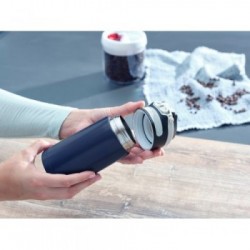 LEIFHEIT 03247 tazza da viaggio Nero, Blu Acciaio inossidabile 350 ml