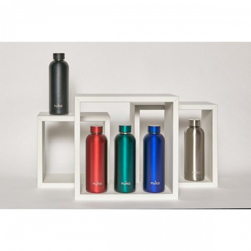 PURO WB500DW2GRN borraccia 500 ml Bicicletta,...