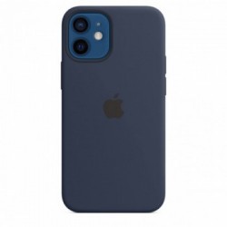 Apple Custodia MagSafe in silicone per iPhone 12 mini - Deep Navy