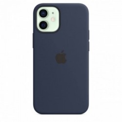 Apple Custodia MagSafe in silicone per iPhone 12 mini - Deep Navy