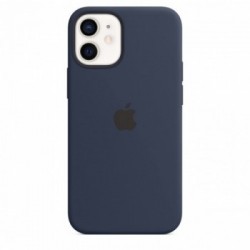 Apple Custodia MagSafe in silicone per iPhone 12 mini - Deep Navy