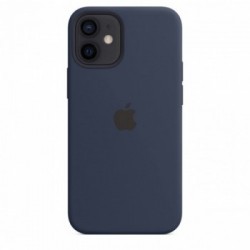Apple Custodia MagSafe in silicone per iPhone 12 mini - Deep Navy