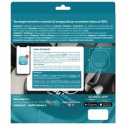 Baby Beep BBRC1 accessorio per seggiolini auto Dispositivo smart pad antiabbandono per seggiolini