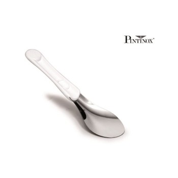 SPATOLA GELATO M/GOMMA BCO