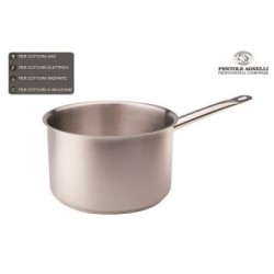 Pentole Agnelli 'Acciaio Inox', Casseruola alta a un manico Ø 24 cm	