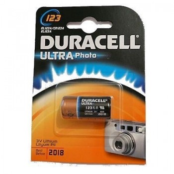 DURACELL 3V 123 LITIO...
