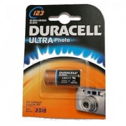 DURACELL 3V 123 LITIO FOTOGRAFIA