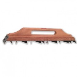 Pialla raschiatrice da gesso "Rabot" con lama acciaio e manico legno 500x75 mm