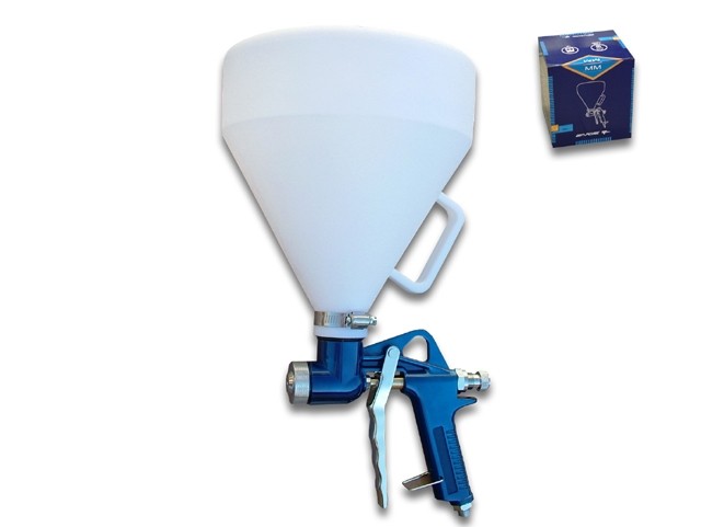 Aerografo professionale con serbatoio superiore Nylon 4,75 lt 4,5 - 6,0 - 8,0 mm MM