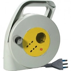 Garanti 01203-G prolunghe e multiple 10 m 3 presa(e) AC Grigio, Giallo