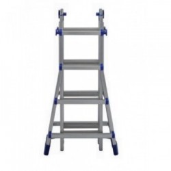FACAL Briko Blu Scala telescopica Alluminio, Blu