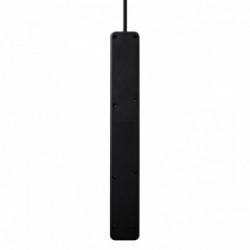 V7 Stabilizzatore di tensione a 6 prese Schuko casa/ufficio, cavo di 1,8 m, 1050 joule, nero