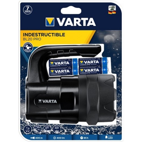 Varta INDESTRUCTIBLE BL20 PRO Torcia a mano...