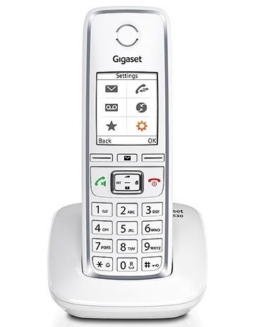 Gigaset C530 Telefono DECT Bianco Identificatore di chiamata