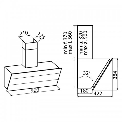 Foster 2454 000 - Kit Camino Telescopico, Inox...