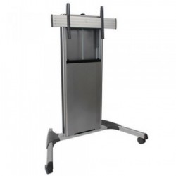 Chief XPA1US carrello e supporto multimediale Carrello multimediale Nero, Argento Pannello piatto